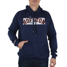 Men's Houston Astros Baseballism Outfield Fence baseball Hoodie - Navy