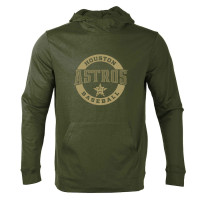 Men's Houston Astros Levelwear Thrive Pullover baseball Hoodie - Green