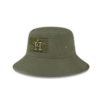 Men's Houston Astros New Era 2023 Armed Forces Day Bucket Hat - Green