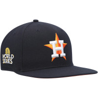 Men's Houston Astros '47 2017 World Series Sure Shot Captain Snapback Hat - Navy
