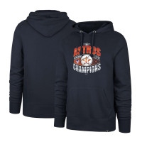 Men's Houston Astros '47 2022 American League Champions Headline Pullover baseball Hoodie - Navy