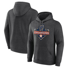 Men's Houston Astros Baseball 2022 World Series Champions Locker Room Big & Tall Pullover baseball Hoodie - Heather Charcoal