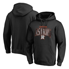 Men's Houston Astros Baseball Arch Smoke Pullover baseball Hoodie - Black