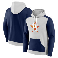 Men's Houston Astros Baseball Arctic Pullover baseball Hoodie - Gray/Navy