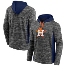 Men's Houston Astros Baseball Instant Replay Color Block Pullover baseball Hoodie - Gray/Navy