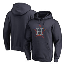 Men's Houston Astros Baseball Static Logo Pullover baseball Hoodie - Navy Men's Houston Astros Baseball Static Logo Pullover baseball Hoodie - Navy