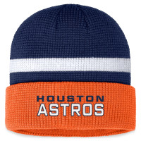 Men's Houston Astros Baseball Waffle Cuffed Knit Hat - Navy Men's Houston Astros Baseball Waffle Cuffed Knit Hat - Navy