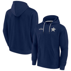Men's Houston Astros Super Soft Fleece Pullover baseball Hoodie - Navy