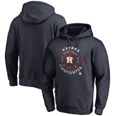 Men's Houston Astros Firefighter Pullover baseball Hoodie - Navy