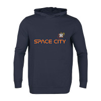 Men's Houston Astros Levelwear City Connect Relay Core Logo Pullover baseball Hoodie - Navy
