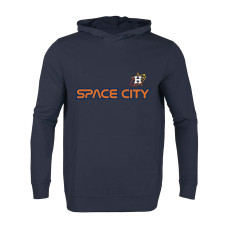 Men's Houston Astros Levelwear City Connect Relay Core Logo Pullover baseball Hoodie - Navy