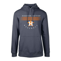 Men's Houston Astros Levelwear Podium Box Score Pullover baseball Hoodie - Navy