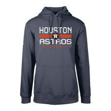 Men's Houston Astros Levelwear Podium Dugout Fleece baseball Hoodie - Navy