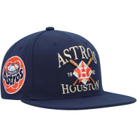 Men's Houston Astros Mitchell & Ness Grand Slam Snapback Hat - Navy