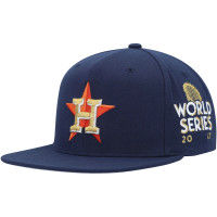 Men's Houston Astros Mitchell & Ness Champ'd Up Snapback Hat - Navy