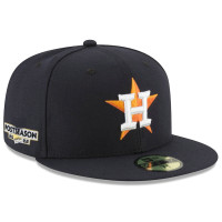 Men's Houston Astros New Era 2022 Postseason Game Side Patch 59FIFTY Fitted Hat - Navy