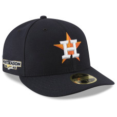 Men's Houston Astros New Era 2022 Postseason Side Patch Low Profile 59FIFTY Fitted Hat - Navy