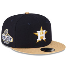 Men's Houston Astros New Era 2023 Gold Collection 9FIFTY Snapback Hat - Navy