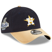 Men's Houston Astros New Era 2023 Gold Collection 9TWENTY Adjustable Hat - Navy