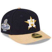 Men's Houston Astros New Era 2023 Gold Collection Low Profile 59FIFTY Fitted Hat - Navy Men's Houston Astros New Era 2023 Gold Collection Low Profile 59FIFTY Fitted Hat - Navy
