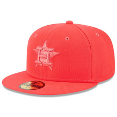 Men's Houston Astros New Era 2023 Spring Color Basic 59FIFTY Fitted Hat - Red