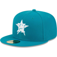 Men's Houston Astros New Era 59FIFTY Fitted Hat - Turquoise