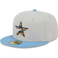 Men's Houston Astros New Era Beach Front 59FIFTY Fitted Hat - Natural