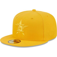 Men's Houston Astros New Era Color Pack 59FIFTY Fitted Hat - Gold