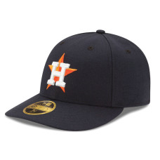 Men's Houston Astros New Era Home Authentic Collection On-Field Low Profile 59FIFTY Fitted Hat - Navy