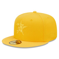 Men's Houston Astros New Era Tonal 59FIFTY Fitted Hat - Gold