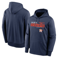 Men's Houston Astros 2022 World Series Champions Celebration Pullover baseball Hoodie - Navy