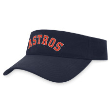 Men's Houston Astros Wordmark Performance Adjustable Visor - Navy