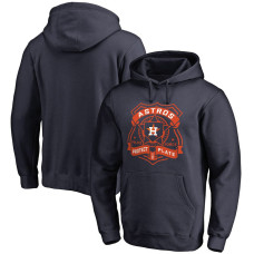 Men's Houston Astros Police Badge Pullover baseball Hoodie - Navy Men's Houston Astros Police Badge Pullover baseball Hoodie - Navy