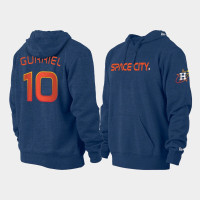 #10 Yuli Gurriel Houston Astros 2022 City Connect Pullover Hoodie - Navy #10 Yuli Gurriel Houston Astros 2022 City Connect Pullover Hoodie - Navy