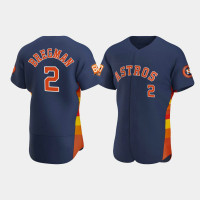 Men's Houston Astros Alex Bregman 60th Anniversary Authentic Navy Jersey