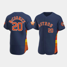 Men's Houston Astros Chas McCormick 60th Anniversary Authentic Navy Jersey