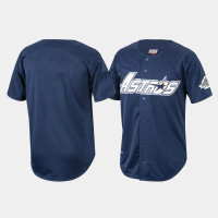 Men's Houston Astros Cooperstown Collection Navy Authentic Jersey
