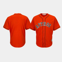 Men's Houston Astros 2019 Postseason Orange Official Cool Base Jersey
