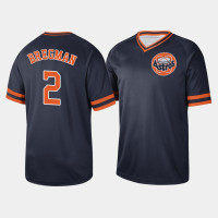 Men's Houston Astros Alex Bregman #2 Navy Cooperstown Collection V-Neck Legend Jersey Men's Houston Astros Alex Bregman #2 Navy Cooperstown Collection V-Neck Legend Jersey