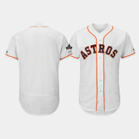 Men's Houston Astros White 2019 Postseason Authentic Flex Base Jersey