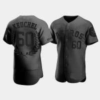 Men's Houston Astros Dallas Keuchel #60 Black Award Collection AL Cy Young Jersey Men's Houston Astros Dallas Keuchel #60 Black Award Collection AL Cy Young Jersey