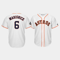 Men's Houston Astros #6 Jake Marisnick 2019 World Series Bound Cool Base White Jersey Men's Houston Astros #6 Jake Marisnick 2019 World Series Bound Cool Base White Jersey