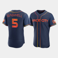 Houston Astros Jeff Bagwell Men's Navy Authentic 2022 City Connect Jersey Houston Astros Jeff Bagwell Men's Navy Authentic 2022 City Connect Jersey