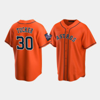 Men's Houston Astros Kyle Tucker Orange 2021 All-Star Game Replica Alternate Jersey Men's Houston Astros Kyle Tucker Orange 2021 All-Star Game Replica Alternate Jersey