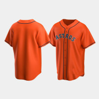Men's Houston Astros Orange Replica Alternate Jersey