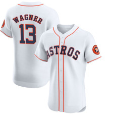 Billy Wagner #13 Houston Astros Home Retired Player Jersey - White Elite