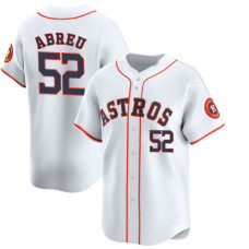 Bryan Abreu #52 Houston Astros Home Jersey - White Limited