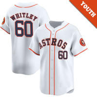 Forrest Whitley #60 Houston Astros Youth 2024 World Tour Mexico City Series Home Jersey - White Limited Forrest Whitley #60 Houston Astros Youth 2024 World Tour Mexico City Series Home Jersey - White Limited