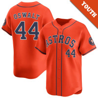 Roy Oswalt #44 Houston Astros Youth Alternate Retired Player Jersey - Orange Limited