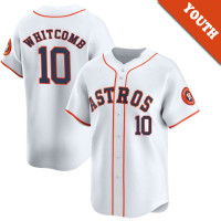 Shay Whitcomb #10 Houston Astros Youth 2024 World Tour Mexico City Series Home Jersey - White Limited Shay Whitcomb #10 Houston Astros Youth 2024 World Tour Mexico City Series Home Jersey - White Limited